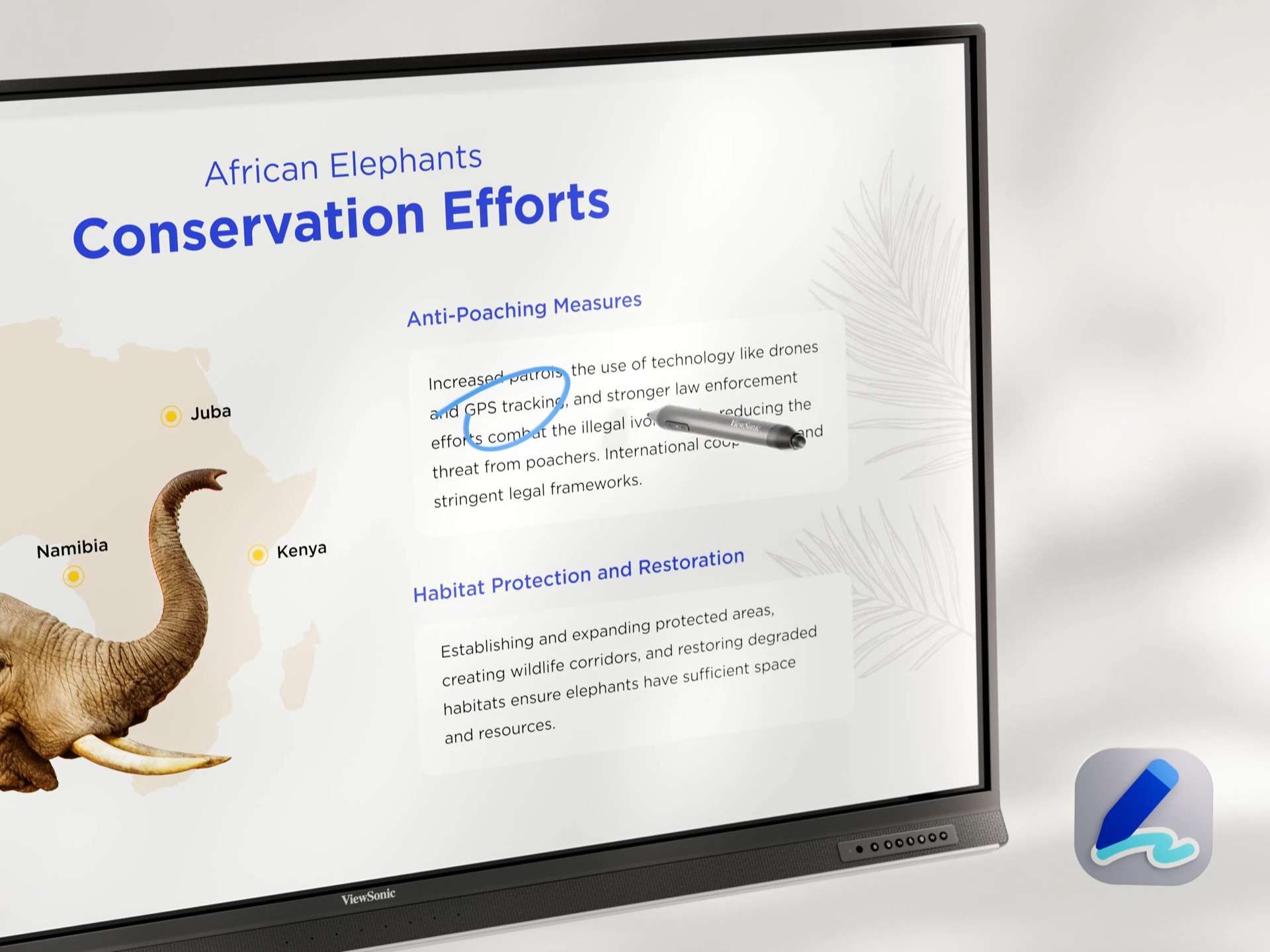 Màn hình tương tác ViewSonic IFP8653–86 inch 4K, RAM 8GB, CPU Octa-core mạnh mẽ